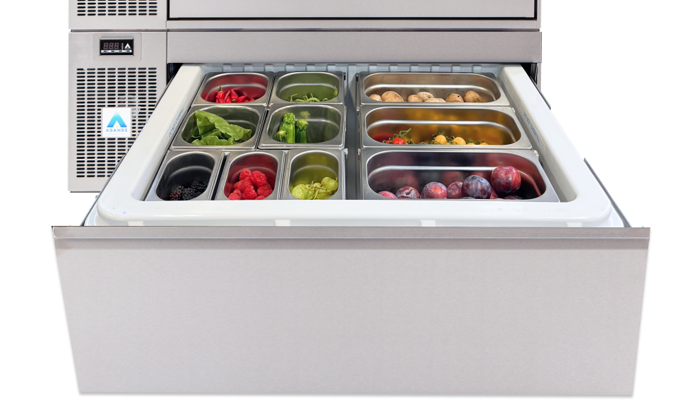 Gewerbliche Kühlschublade