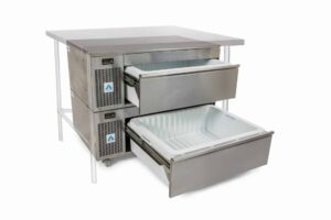 UNDER-COUNTER &ndash; TWO DRAWER &ndash; SIDE ENGINE &ndash; VCS2 SERIES